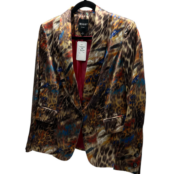 Insight Multicolor Animal Print Blazer - Picture 1 of 10
